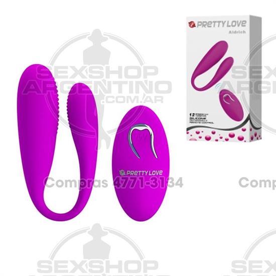 Doble vibrador estimulador de punto G y clitoris. Inalambrico y USB